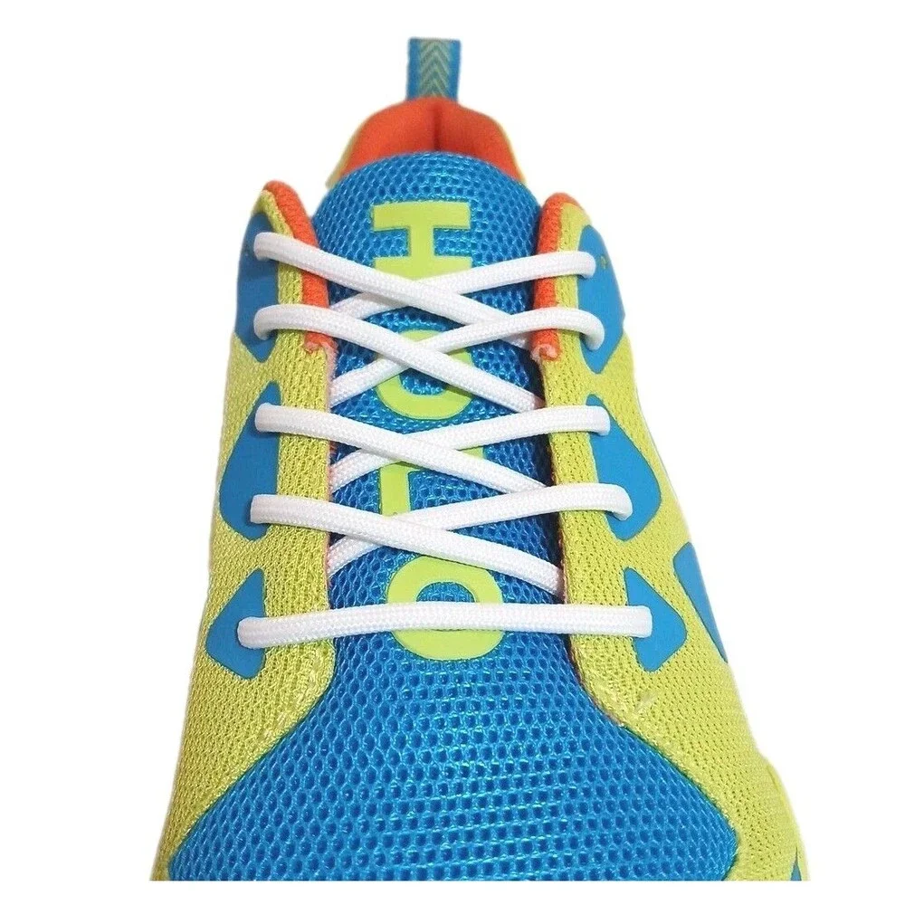 HOLO Women Nephelae Running Shoe Blue Lime Green Recycled Mesh HW511017 Size 10